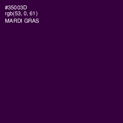 #35003D - Mardi Gras Color Image